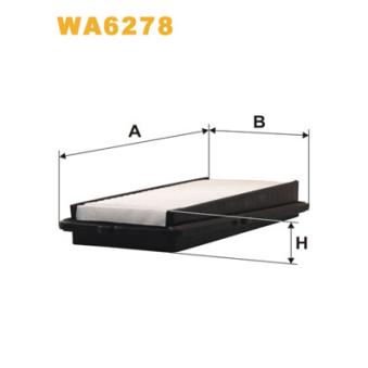 Filtre à air WIX FILTERS OEM PHE100240