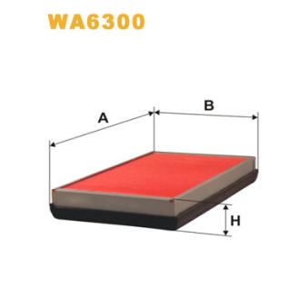 Filtre à air WIX FILTERS OEM 1654615M00