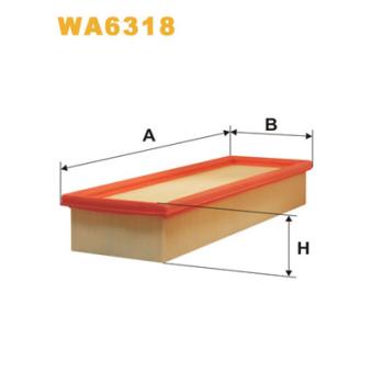 Filtre à air WIX FILTERS [WA6318]