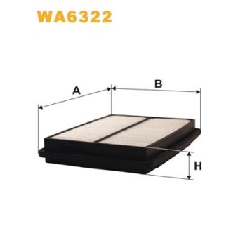 Filtre à air WIX FILTERS OEM 1378061A00