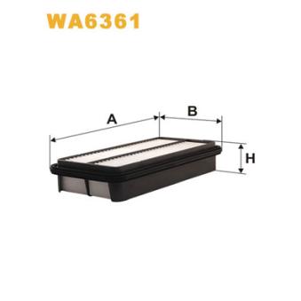 Filtre à air WIX FILTERS OEM 1378057B00000
