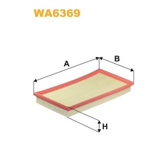 Filtre à air WIX FILTERS WA6369 pour BMW X5 1.8 - 110cv