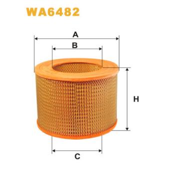 Filtre à air WIX FILTERS OEM 1780154060 Filtre à air WIX FILTERS OEM 1780154060