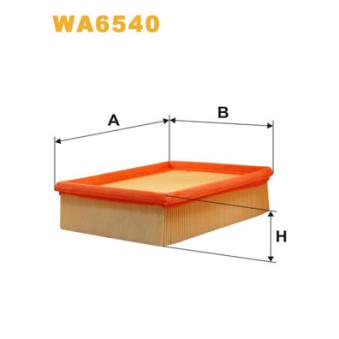 Filtre à air WIX FILTERS WA6540 pour MG METRO 1.9 D - 70cv