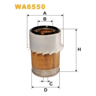 Filtre à air WIX FILTERS OEM NRC9238