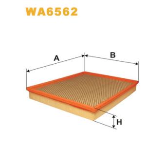 Filtre à air WIX FILTERS WA6562 pour DACIA JOGGER 2.5 D - 80cv