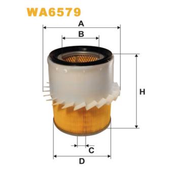 Filtre à air WIX FILTERS [WA6579]