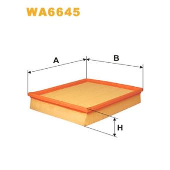 Filtre à air WIX FILTERS OEM GFE2412