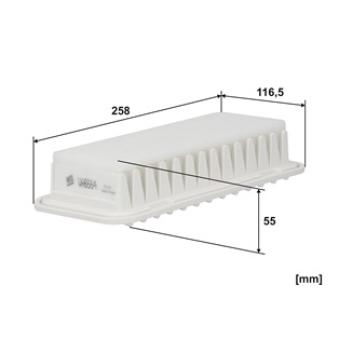 Filtre à air WIX FILTERS OEM E147182