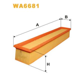 Filtre à air WIX FILTERS OEM 1110940204