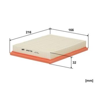 Filtre à air WIX FILTERS [WA6706]