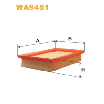 Filtre à air WIX FILTERS OEM 1780187Z08000
