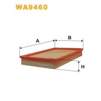 Filtre à air WIX FILTERS OEM 1444Q3 Filtre à air WIX FILTERS OEM 1444Q3