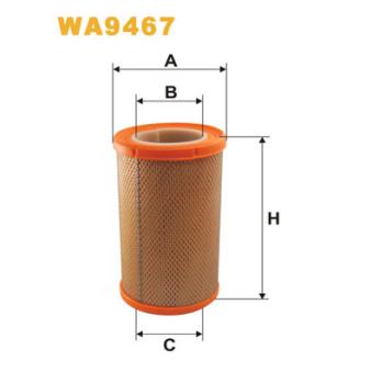Filtre à air WIX FILTERS OEM 7701044645 Filtre à air WIX FILTERS OEM 7701044645