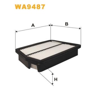 Filtre à air WIX FILTERS OEM 96263897