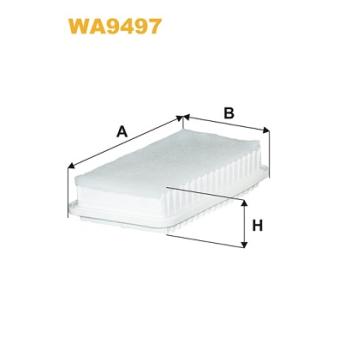 Filtre à air WIX FILTERS OEM 1780127020 Filtre à air WIX FILTERS OEM 1780127020