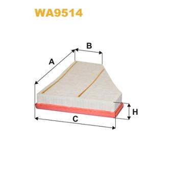 Filtre à air WIX FILTERS [WA9514]