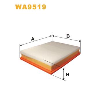 Filtre à air WIX FILTERS OEM 4415430