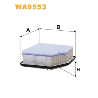 Filtre à air WIX FILTERS OEM 1780126010 Filtre à air WIX FILTERS OEM 1780126010