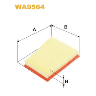 Filtre à air WIX FILTERS OEM 1338536