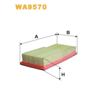 Filtre à air WIX FILTERS OEM 05098424AA