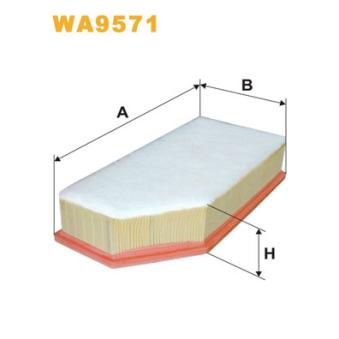 Filtre à air WIX FILTERS [WA9571]