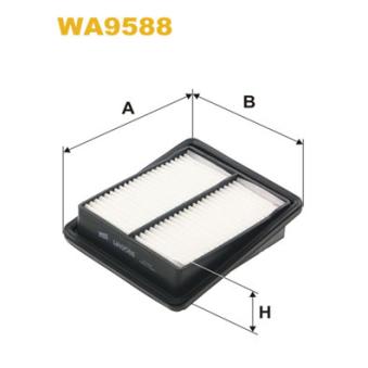 Filtre à air WIX FILTERS OEM 17220PWA505