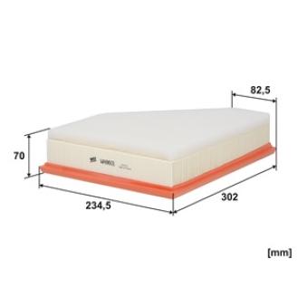 Filtre à air WIX FILTERS OEM 13717797465