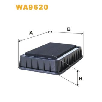 Filtre à air WIX FILTERS OEM 1500A190 Filtre à air WIX FILTERS OEM 1500A190