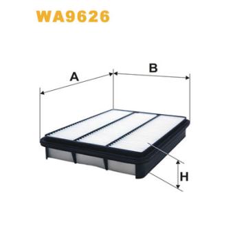 Filtre à air WIX FILTERS OEM 1780107010