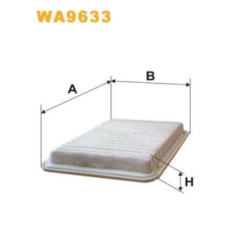 Filtre à air WIX FILTERS OEM 178010H050