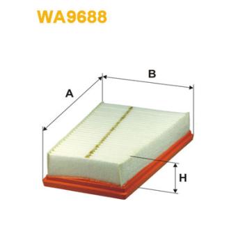 Filtre à air WIX FILTERS OEM 165463884R