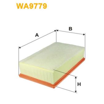 Filtre à air WIX FILTERS WA9779 pour LAND ROVER DISCOVERY S3 quattro - 310cv