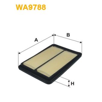 Filtre à air WIX FILTERS OEM 165464BD0C