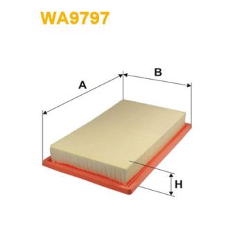 Filtre à air WIX FILTERS WA9797 pour VOLVO V70 E 350 e - 286cv