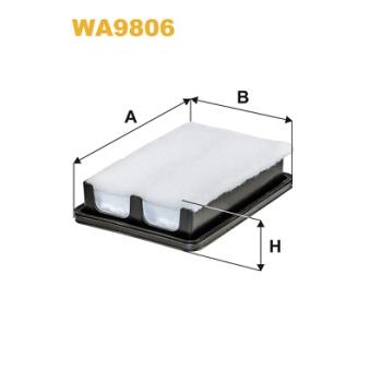 Filtre à air WIX FILTERS OEM P501133A0