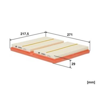 Filtre à air WIX FILTERS [WA9811]