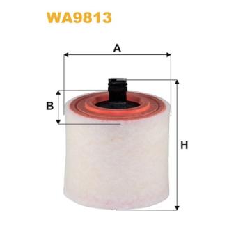 Filtre à air WIX FILTERS WA9813 pour MAZDA CX-5 1.6 CDTi - 110cv