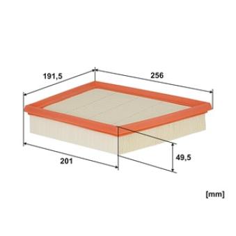Filtre à air WIX FILTERS OEM GX739601BA