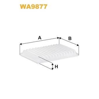 Filtre à air WIX FILTERS OEM 1378081PA0 Filtre à air WIX FILTERS OEM 1378081PA0