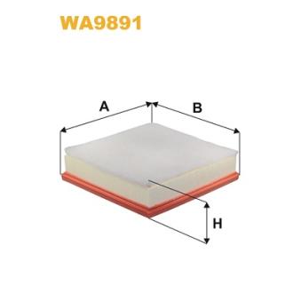 Filtre à air WIX FILTERS OEM 178010P050