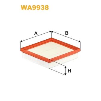 Filtre à air WIX FILTERS OEM 17801K0030