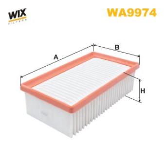 Filtre à air WIX FILTERS OEM 165466859R