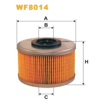 Filtre à carburant WIX FILTERS [WF8014]