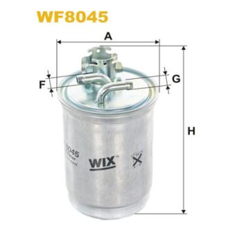 Filtre à carburant WIX FILTERS [WF8045]