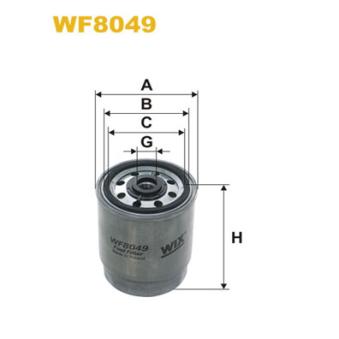 Filtre à carburant WIX FILTERS OEM 5018034
