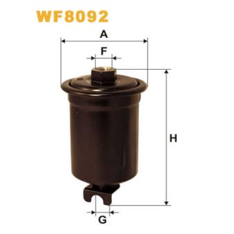 Filtre à carburant WIX FILTERS OEM MB868457