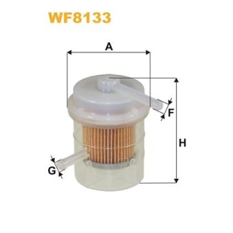 Filtre à carburant WIX FILTERS OEM 1541078b