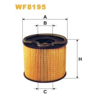 Filtre à carburant WIX FILTERS OEM 190651