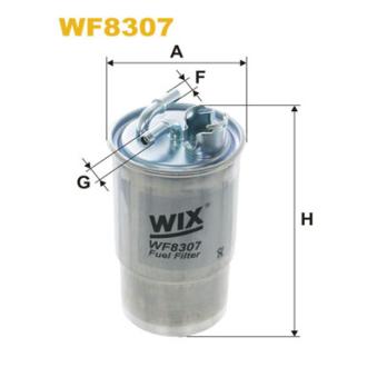 Filtre à carburant WIX FILTERS OEM 1M0127401